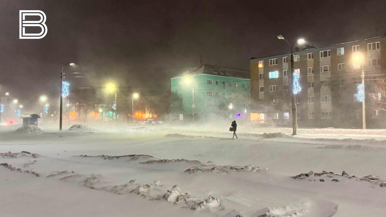 Школьники Кировска перешли на дистанционное обучение из-за метели